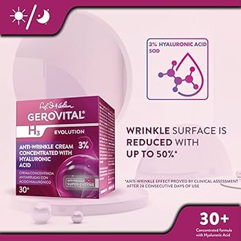 GEROVITAL H3 EVOLUTION 30+ シリーズ 3点セット GEROVITAL EVOLUTION Hyaluronic Acid Serum for Face